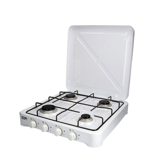 Cocina de gas esmaltada 4 fuegos