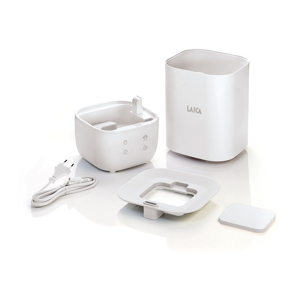 Humidificador a ultrasonidos y difusor de esencias silencioso 23 w