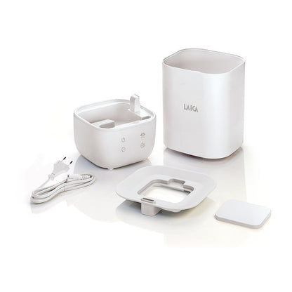 Humidificador a ultrasonidos y difusor de esencias silencioso 23 w