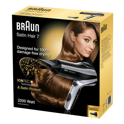 Secador de pelo satin hair7 ionico 2200 w