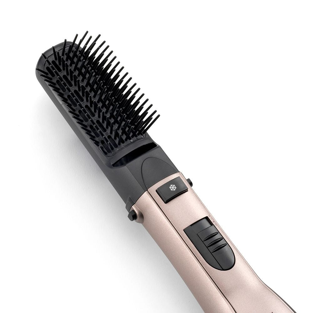 Cepillo de pelo de aire iónico smooth volum 1000 w