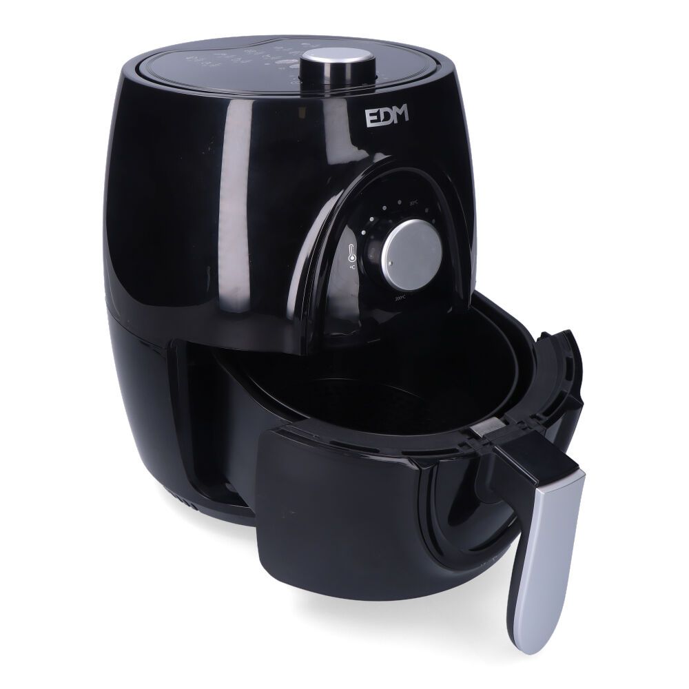 Freidora de aire 3,6 l 1400 w con cesta *** promoción regalo 1 ud ref. 07788 - papel freidora de aire ø17 cm 100 uds ***