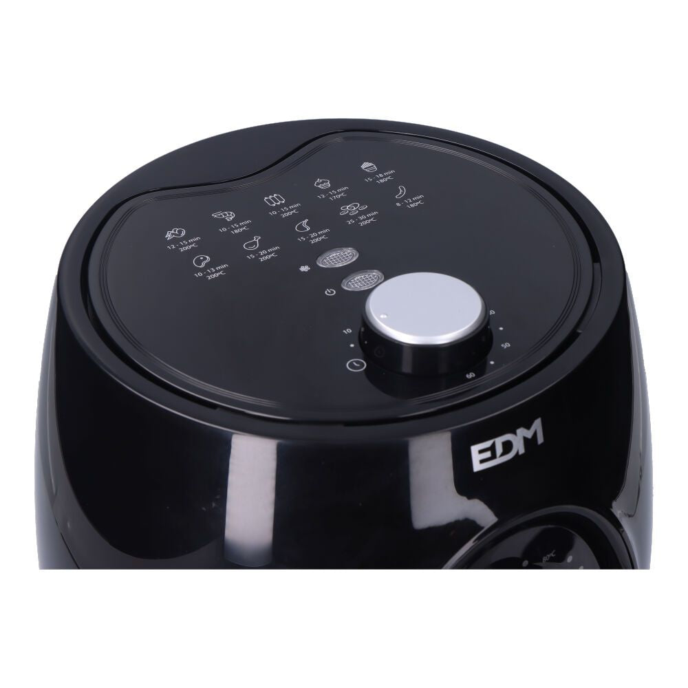Freidora de aire 3,6 l 1400 w con cesta *** promoción regalo 1 ud ref. 07788 - papel freidora de aire ø17 cm 100 uds ***