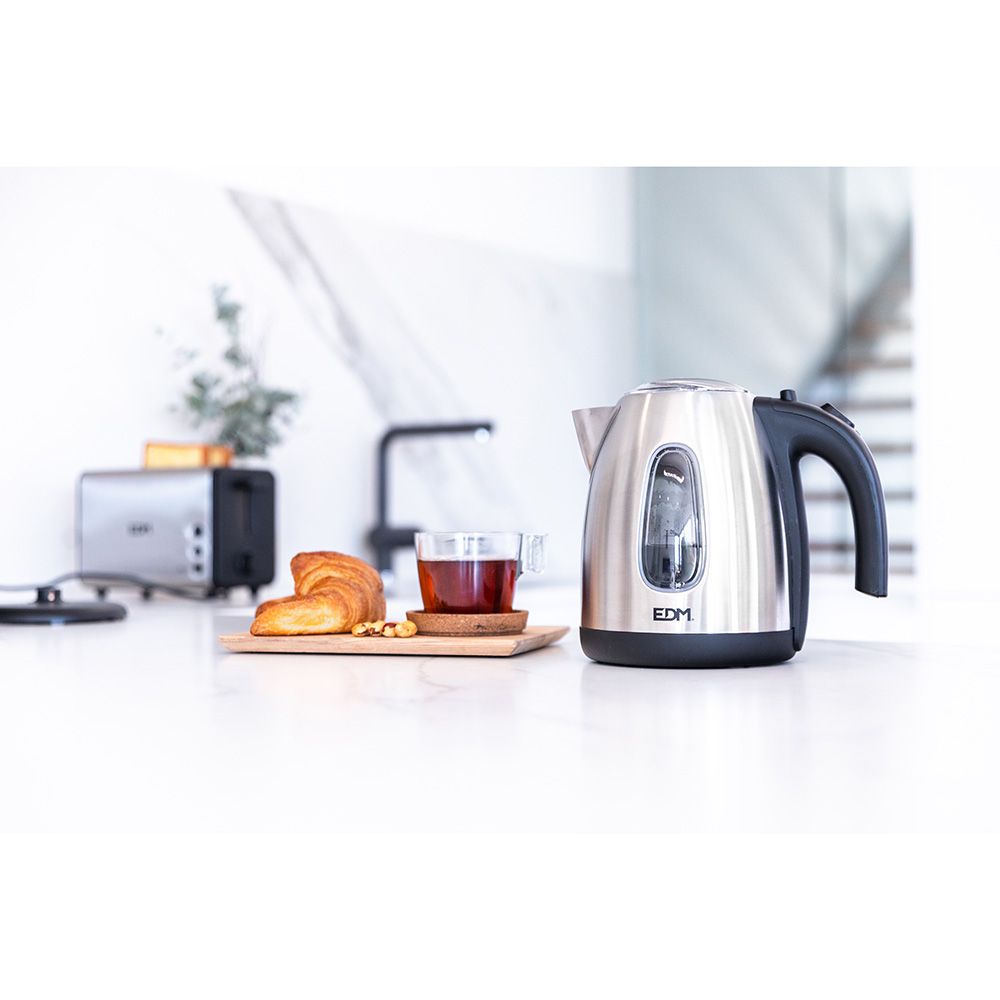 Hervidor de agua electrico "kettle". 2200 w 1,7 l
