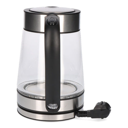 Hervidor de agua de cristal + acero inoxidable 1850 - 2200 w 1,7 l