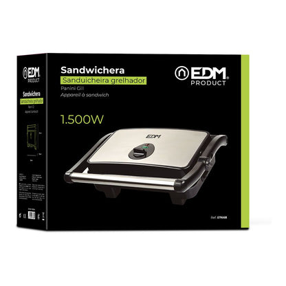 Sandwichera doble grill 1500 w