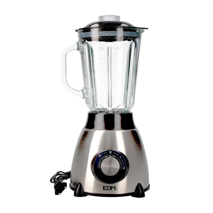 Batidora de vaso mezclador de cristal 550 w 1,5 l
