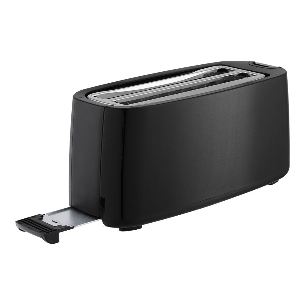 Tostadora doble ranura larga black design, 1400 w
