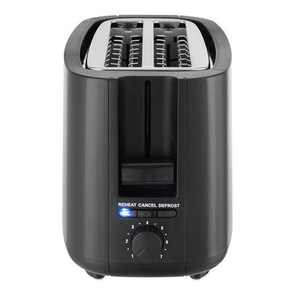 Tostadora doble ranura larga black design, 1400 w