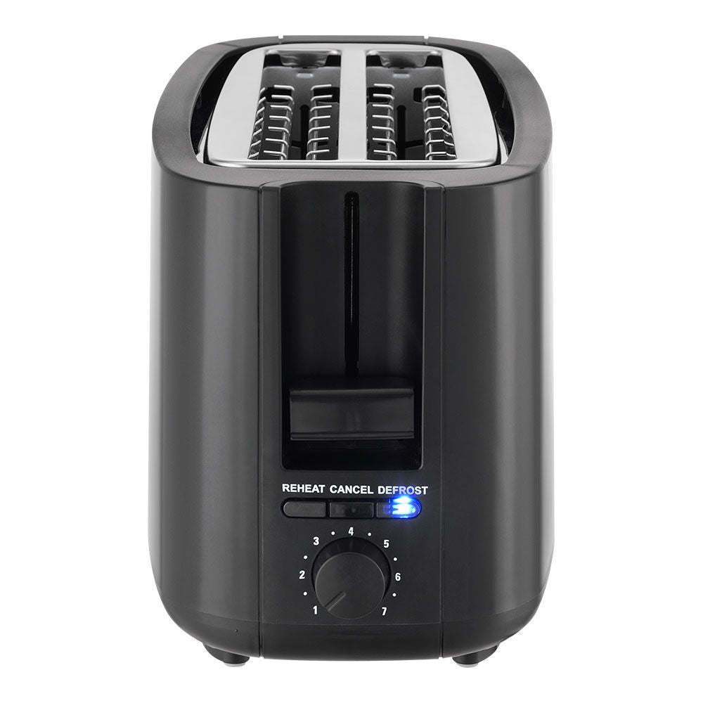 Tostadora doble ranura larga black design, 1400 w
