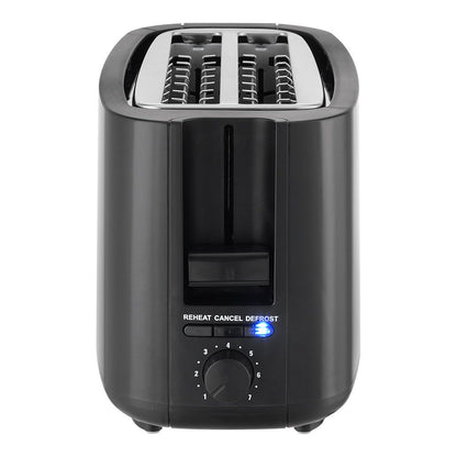 Tostadora doble ranura larga black design, 1400 w