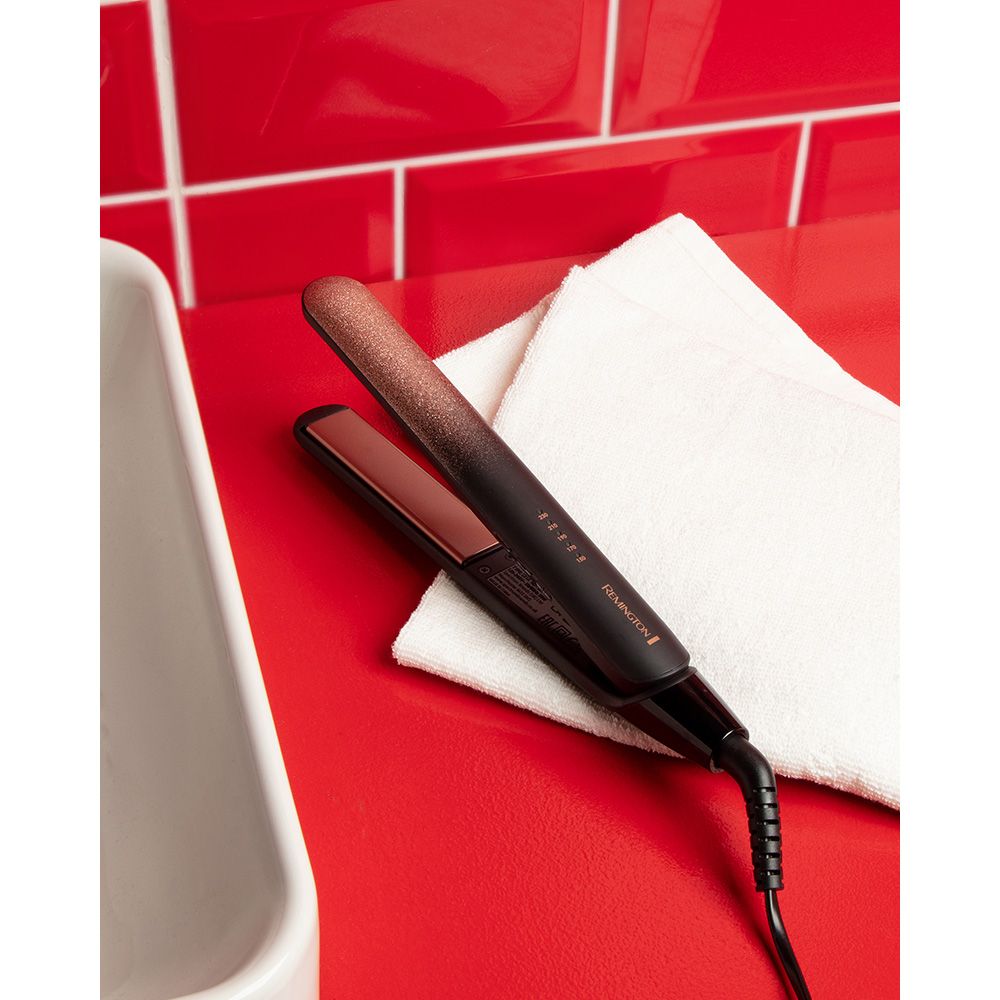 Plancha de pelo rose shimmer