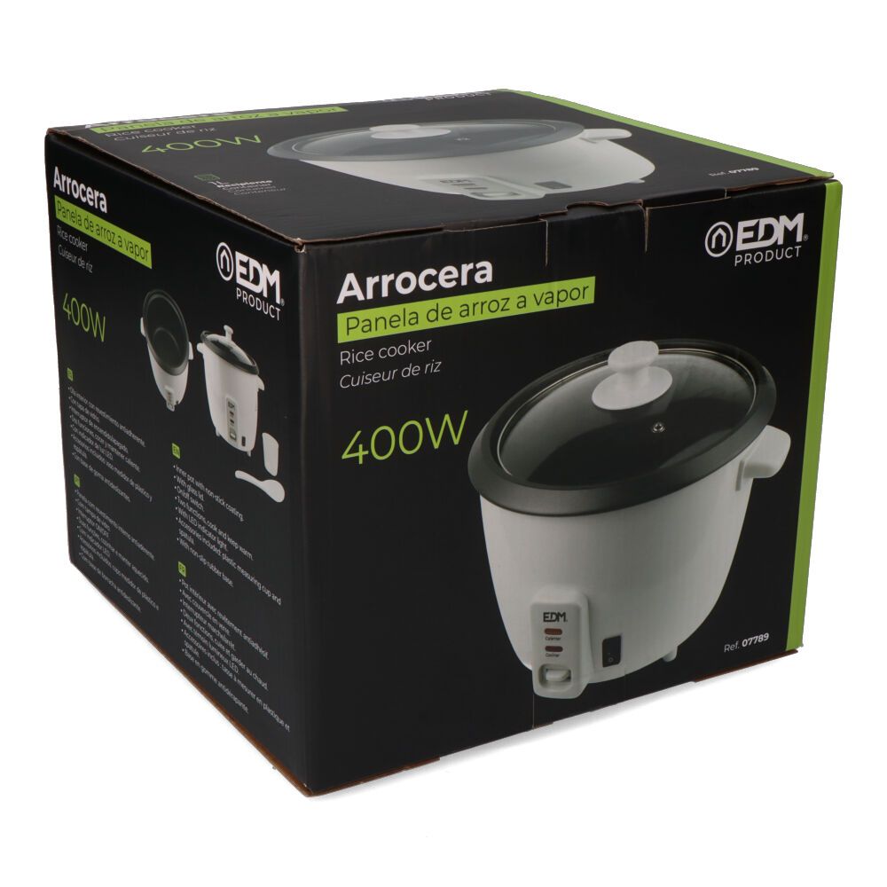 Olla arrocera 400 w 1 l