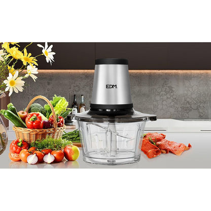 Picadora de acero inoxidable 350 w 1,8 l