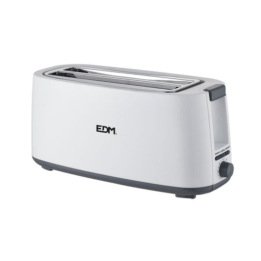 Tostadora doble ranura larga white design 1400 w