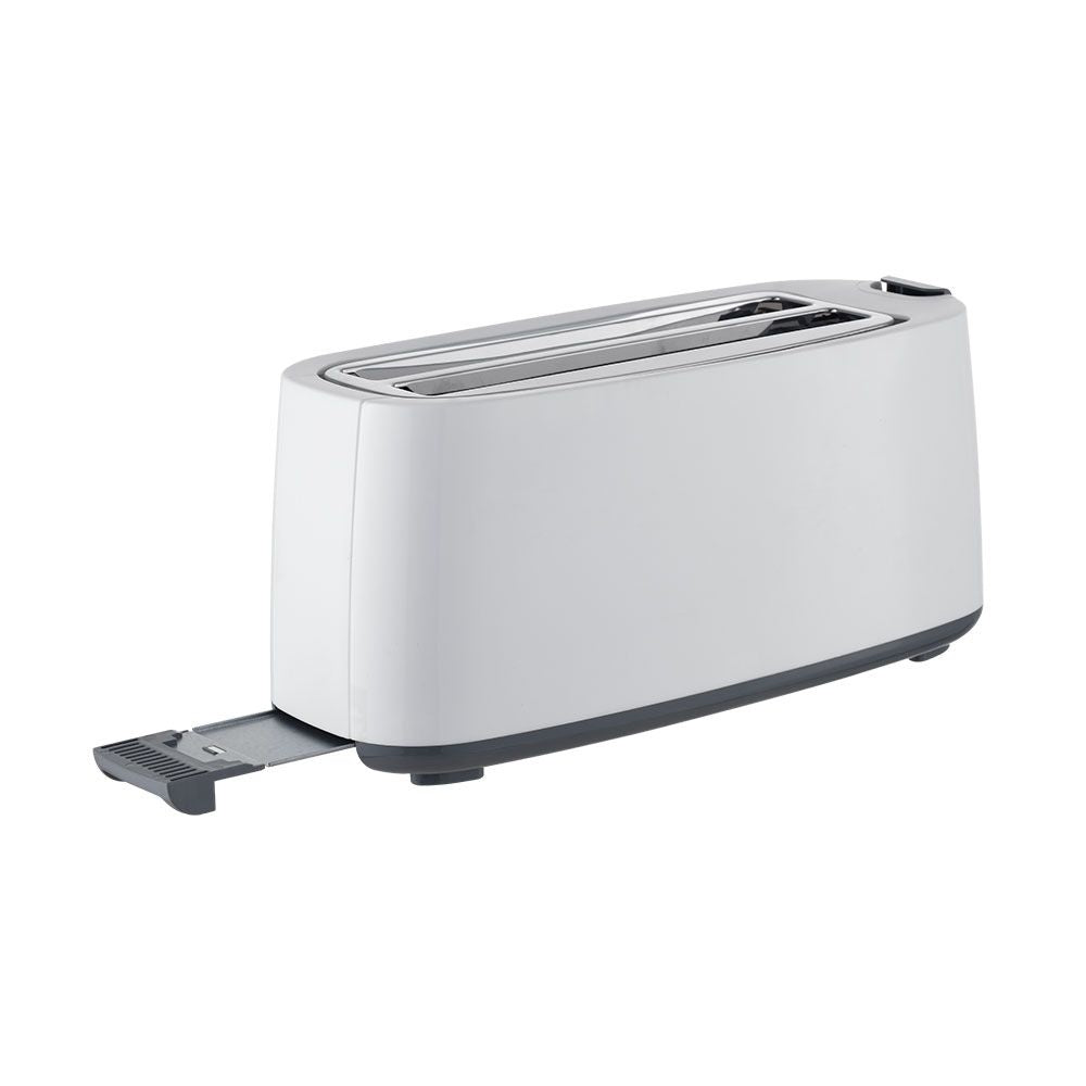 Tostadora doble ranura larga white design 1400 w