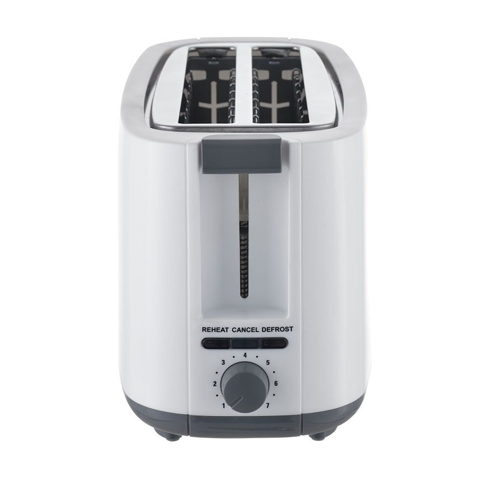 Tostadora doble ranura larga white design 1400 w