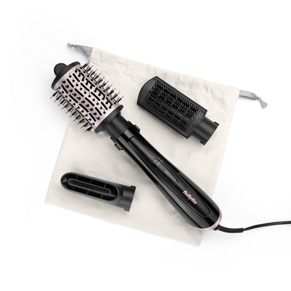 Cepillo de aire style smooth 1000 w iónico con 3 accesorios