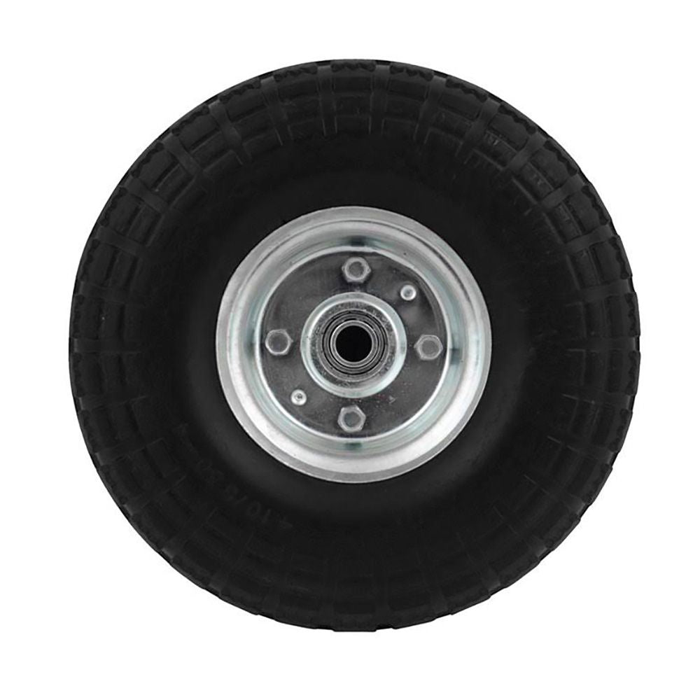 Rueda maciza carretilla ø255 mm, ancho 80 mm, eje ø20 mm