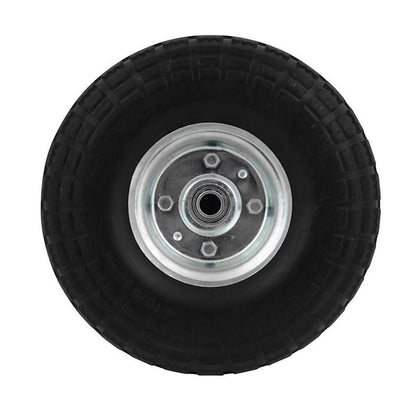 Rueda maciza carretilla ø255 mm, ancho 80 mm, eje ø20 mm