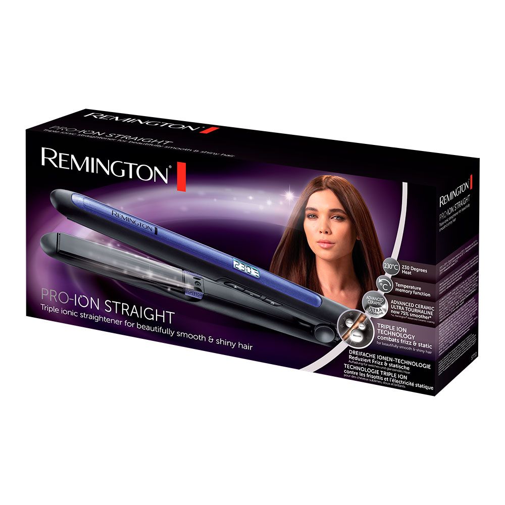 Plancha de pelo pro ion straight