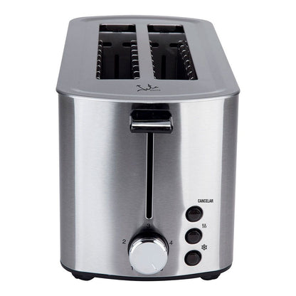 Tostadora inox. con 2 ranuras 1400 w