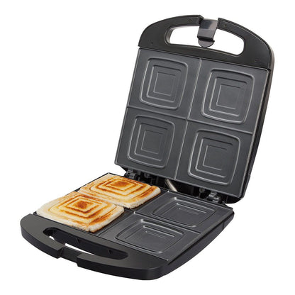 Sandwichera para 4 sándwiches 1500 w