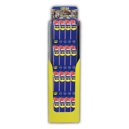 Expositor 48 uds wd40 multi uso doble acción 500 ml