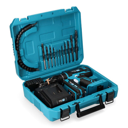 Kit taladro percutor atornillador 20 v con bateria 2.0ah y cargador