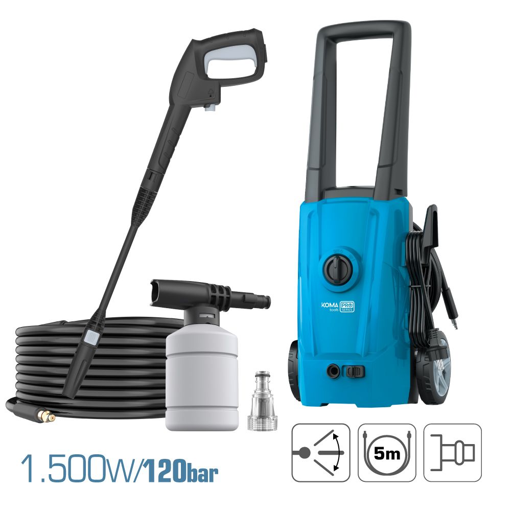 Hidrolimpiadora 1.500w 120 bar