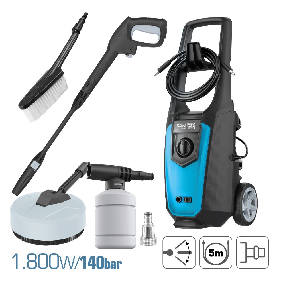 Hidrolimpiadora 1.800 w 150 bar