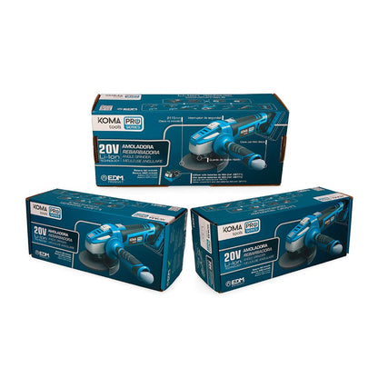 Amoladora angular 20 v ø115 mm (sin batería ni cargador) 28,9 x 23,9 cm