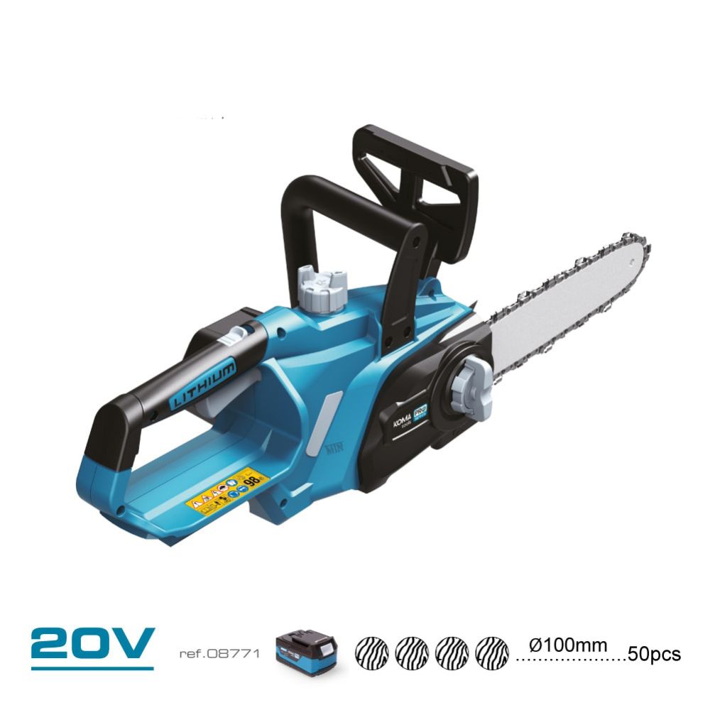 Motosierra 20 v (sin batería ni cargador) 63 x 23,2 cm