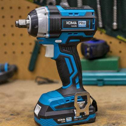 Llave de impacto brushless 20 v 280 nm sin batería ni cargador