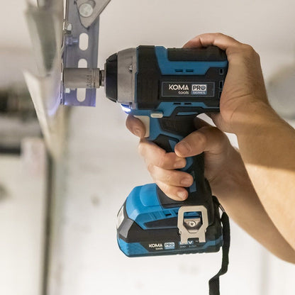 Llave de impacto brushless 20 v 280 nm sin batería ni cargador