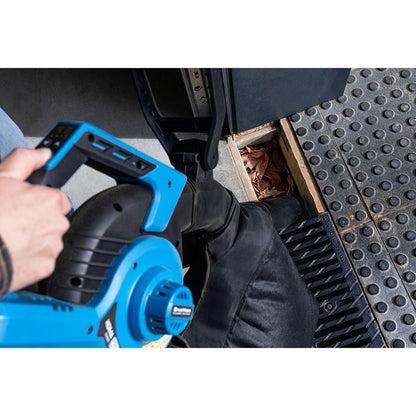 Soplador / aspirador / triturador 40v (sin baterias y cargador) brushless