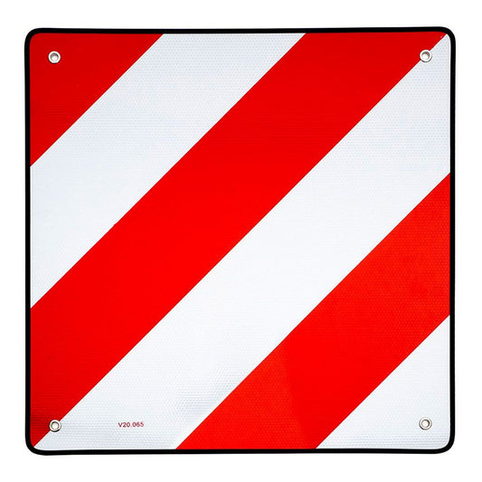 Panel v20 señal carga sobresaliente reflectante 500 x 500 mm
