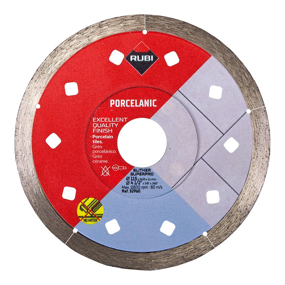 Disco diamantado slither superpro ø115 x 1,1 x 22,23 mm