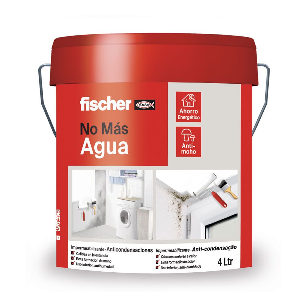 Pintura blanca impermeabilizante anti-condensaciones 4 l