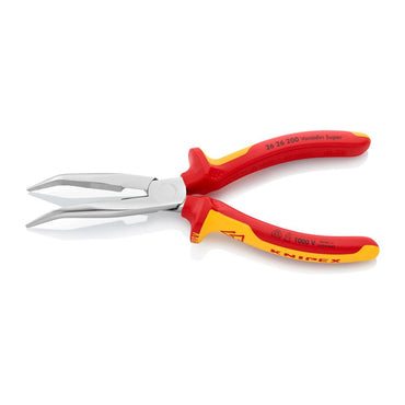 Alicates de boca de cigüeña curvo 200 x 56 x 19 mm