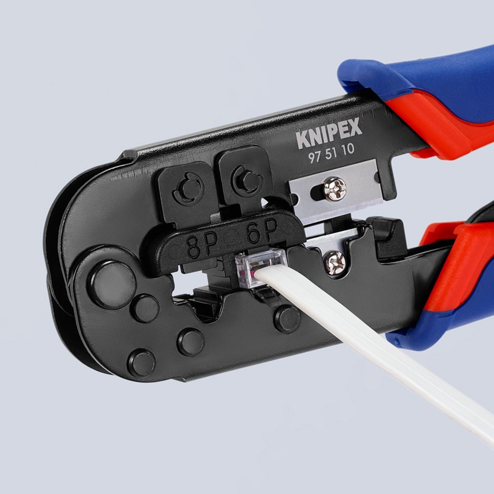 Crimpadora entallar rj11, rj45, 190 x 70 x 18 mm