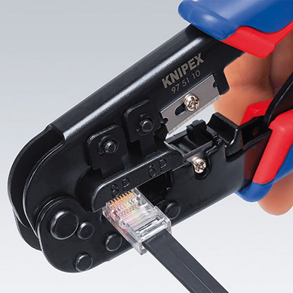 Crimpadora entallar rj11, rj45, 190 x 70 x 18 mm