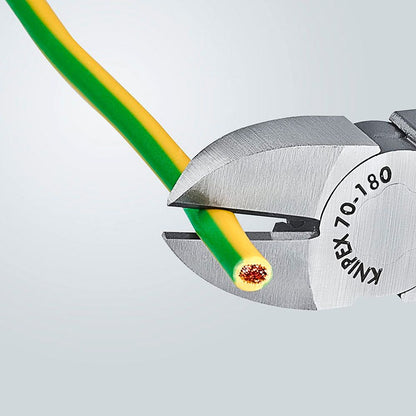 Alicates de corte diagonal 185 x 54 x 22 mm