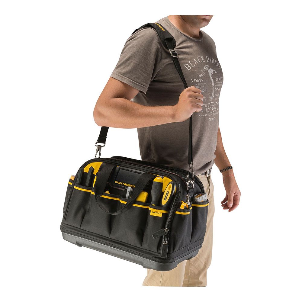 Bolsa de herramientas gran abertura de múltiple acceso fatmax