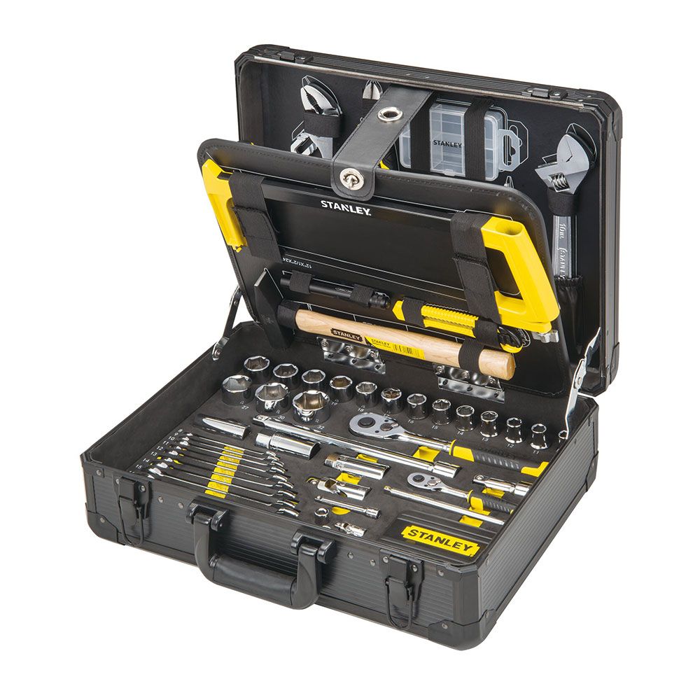 Kit de mantenimiento con maletín de aluminio 142 piezas