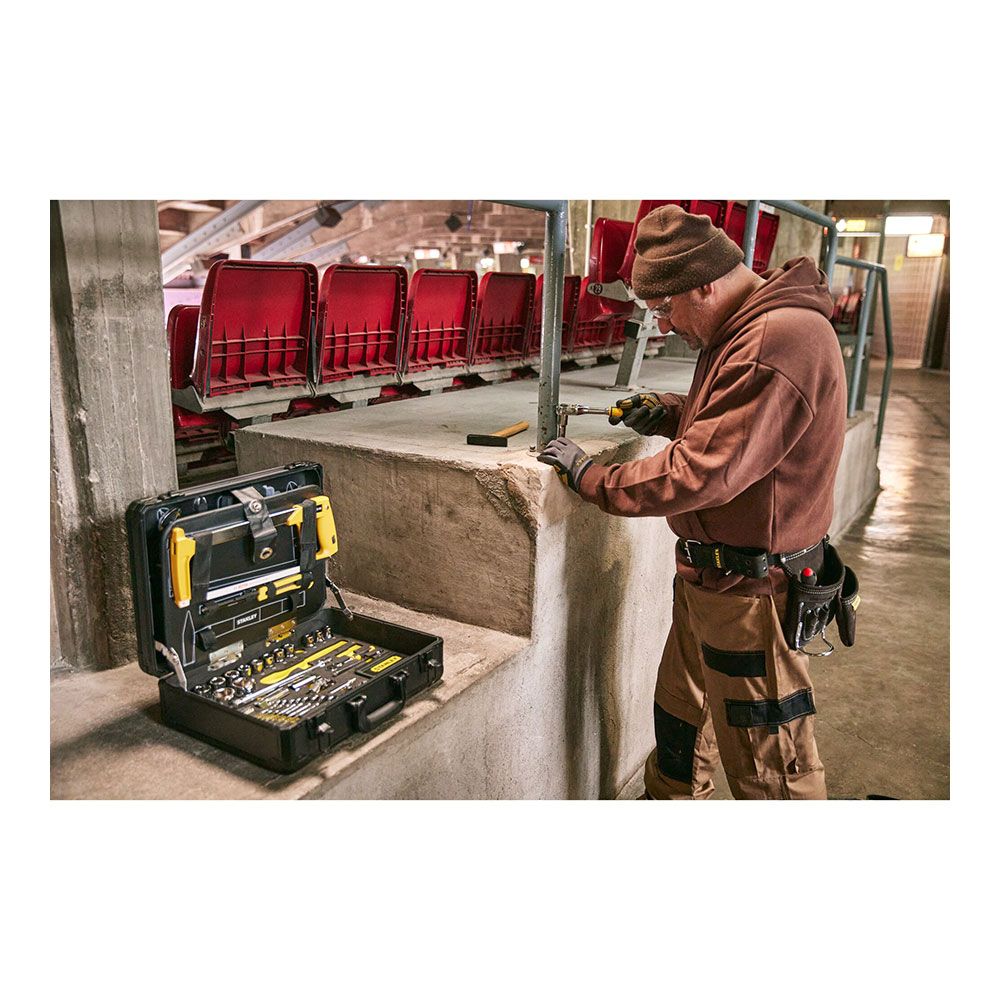 Kit de mantenimiento con maletín de aluminio 142 piezas