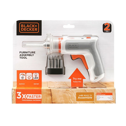 Kit atornillador recargable hexdriver 3,6 v + aspirador de mano 3,6 v