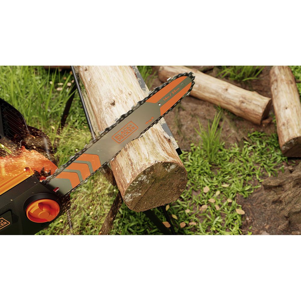 Motosierra 1800w 35cm becs1835-qs black+decker