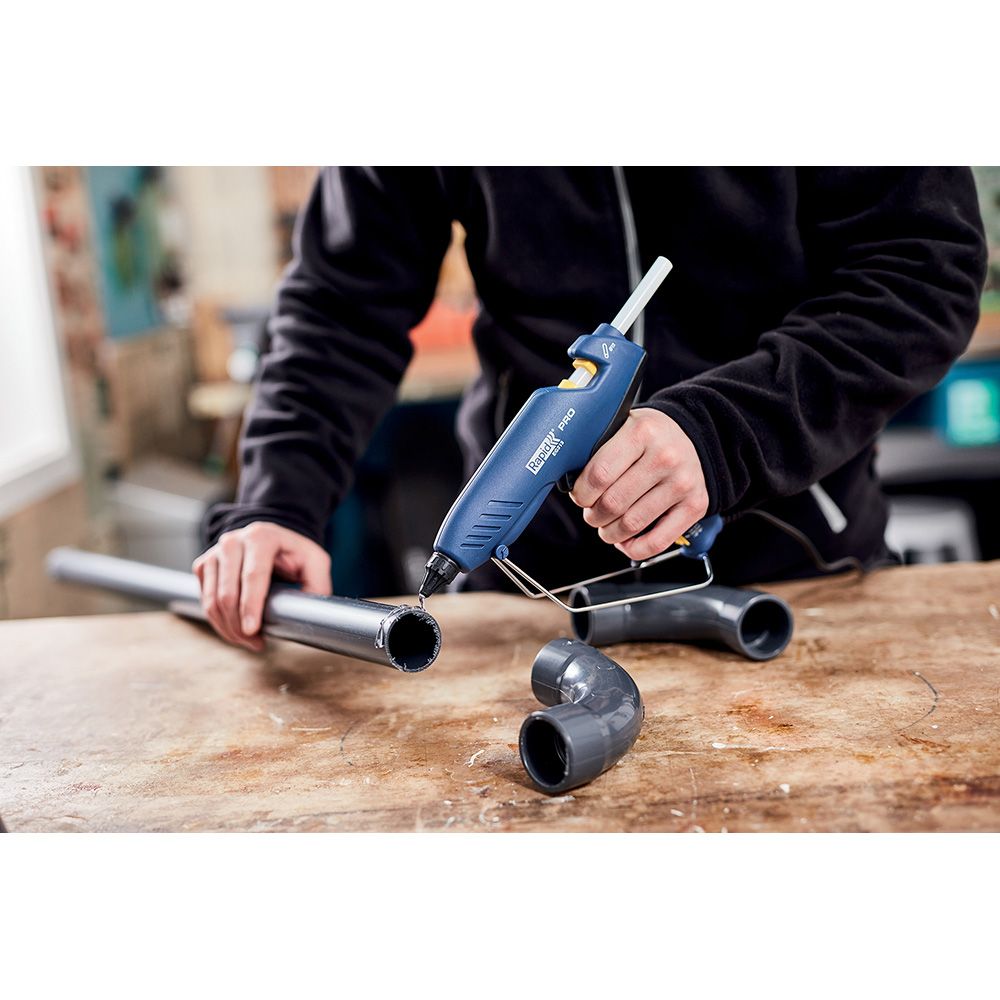 Pistola de cola pro eg313 100 w barra de silicona de ø11 - 12 mm