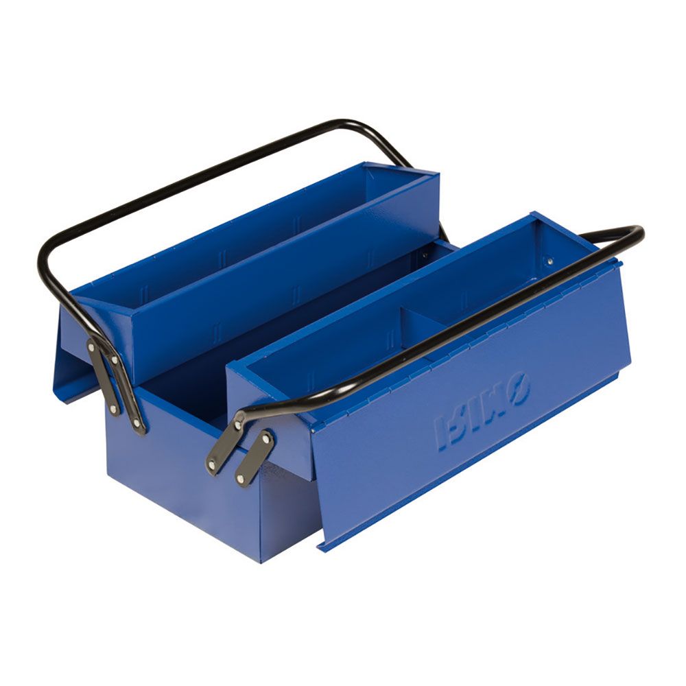 Caja de herramientas con 2 asas y 3 bandejas 400 x 210 x 190 mm